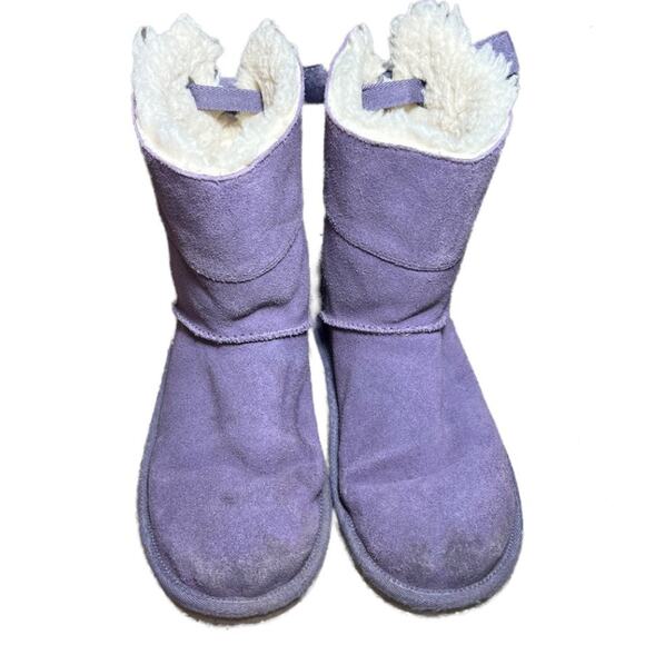Koolaburra by Ugg Suede Bow Boots - Picture 1 of 5